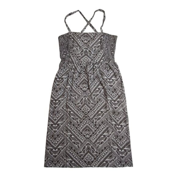 Corey Lynn Calter Anthropologie Dress Sketchbook Midi Aztec Sundress Vacation L - Picture 1 of 12